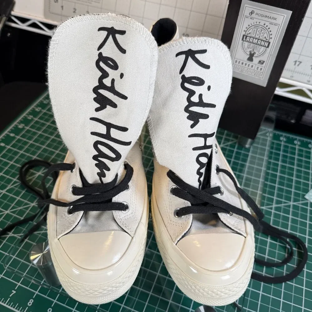 KEITH HARING EGRET® |  CONVERSE™ | ALL STAR 70 HI | M-10 W-12 | NEW |